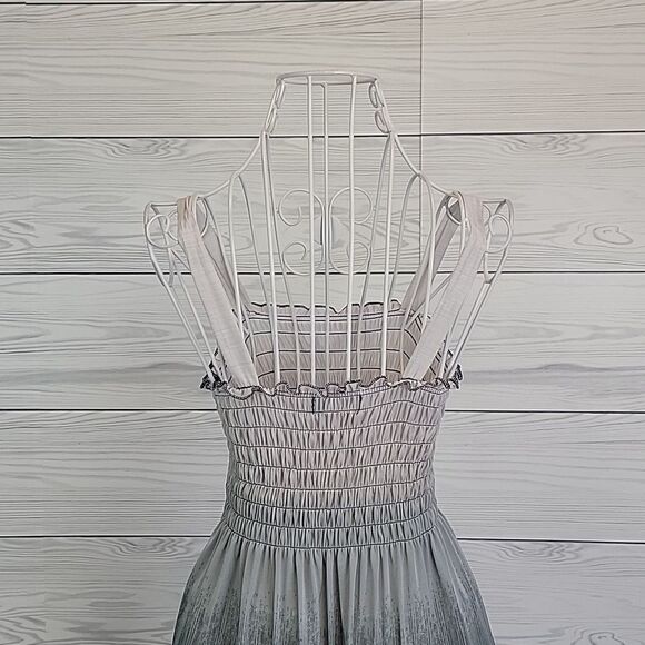 Arianna by Howard's silk blend floral print sun dress Women's Size S - Picture 7 of 12